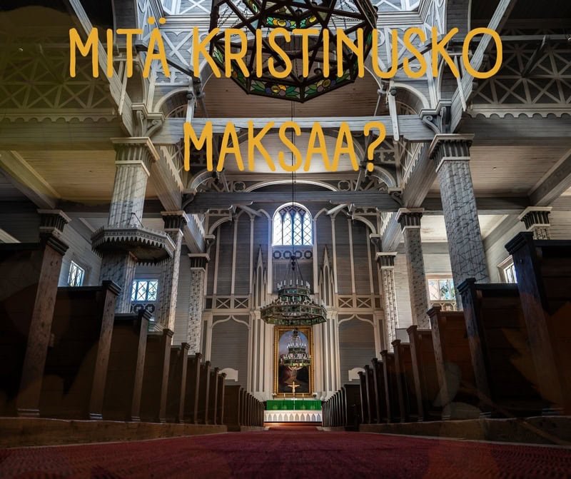 mitä kristinusko maksaa