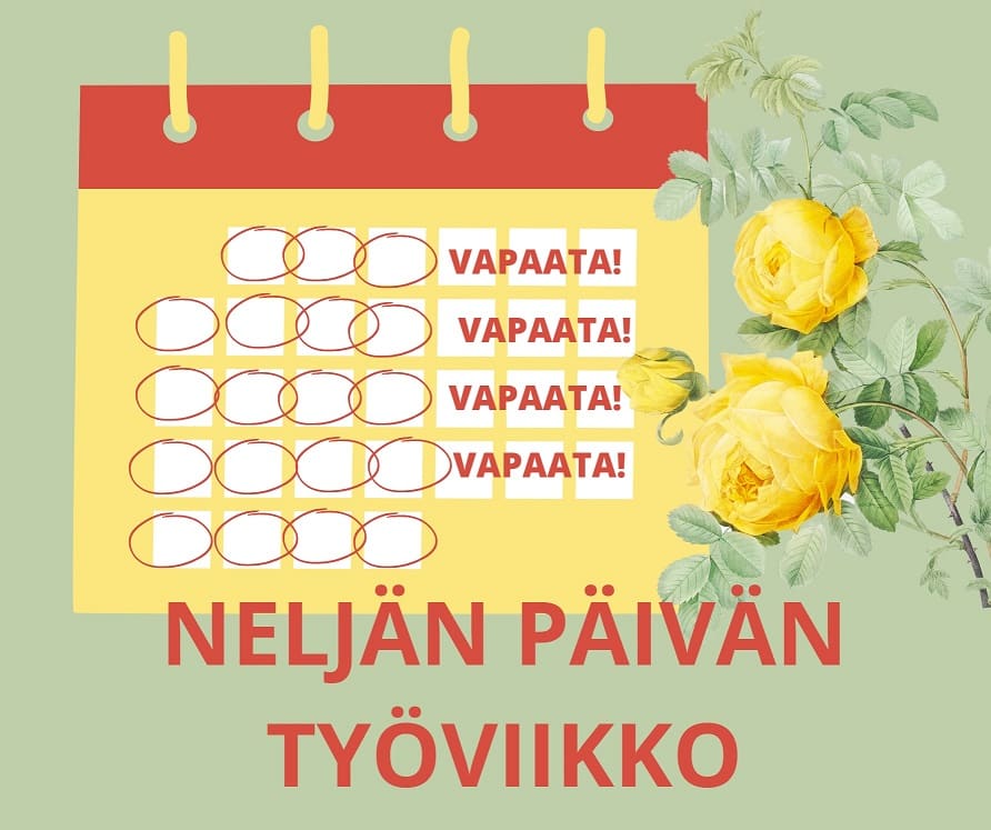 nelipäiväinen työviikko