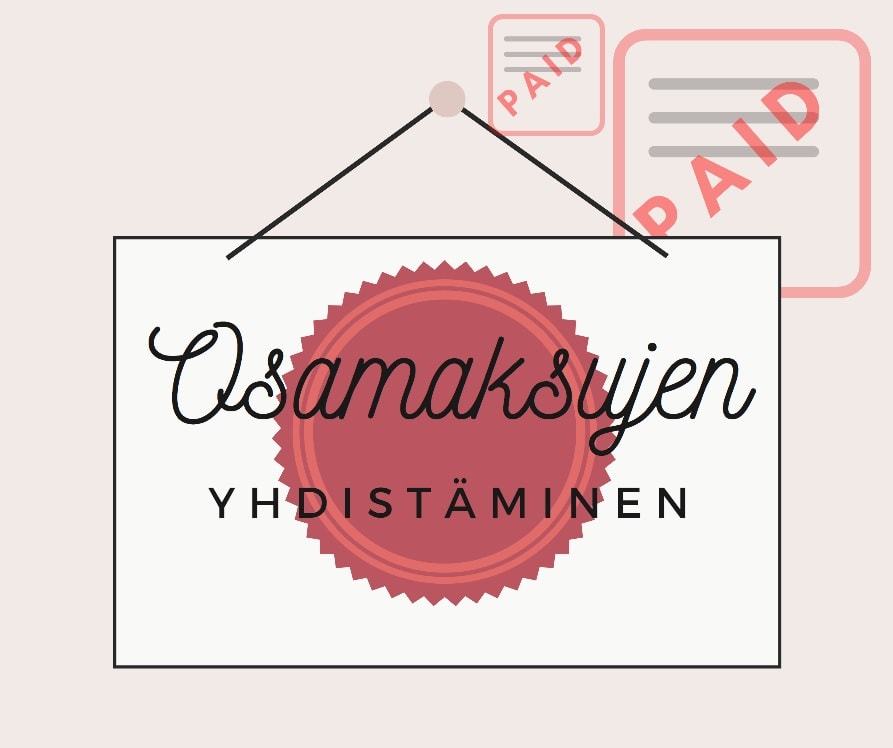 yhdistä osamaksut