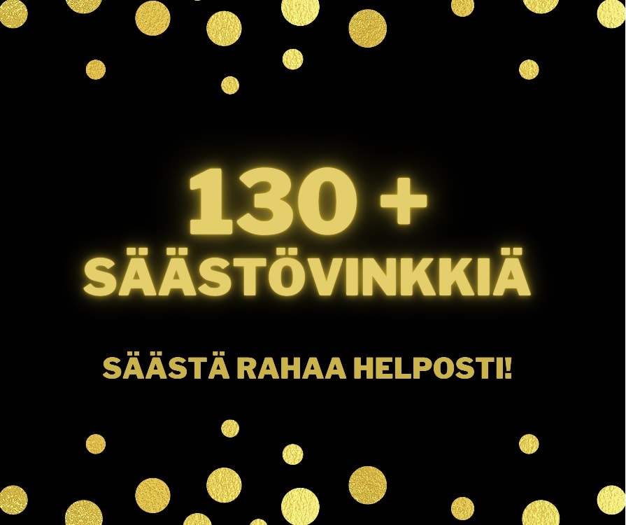 kuinka säästää rahaa helposti