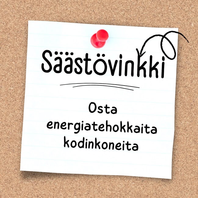 sähkön säästövinkki 3