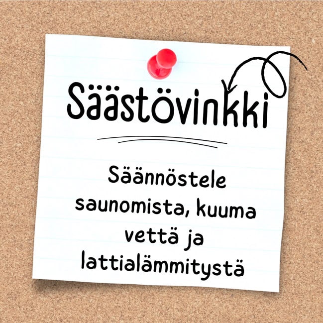 sähkön säästövinkki 7