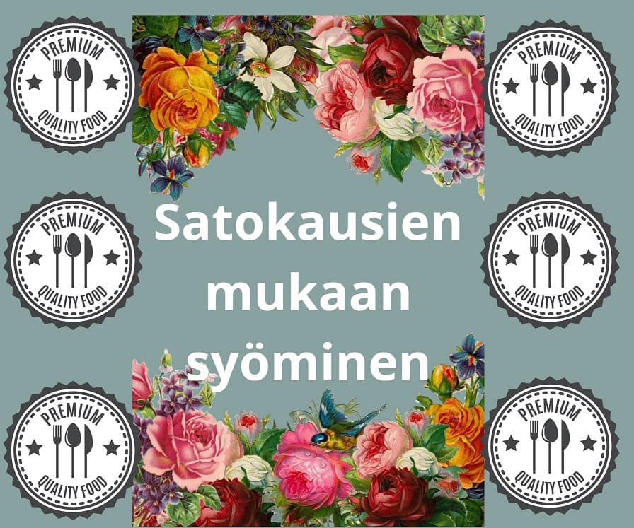 Syöminen satokauden mukaan